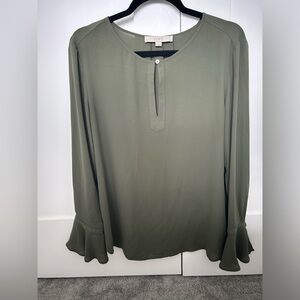Loft blouse - olive green